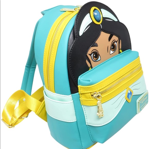 Loungefly Disney Princess Jasmine Cosplay Mini Backpack - Picture 3 of 9